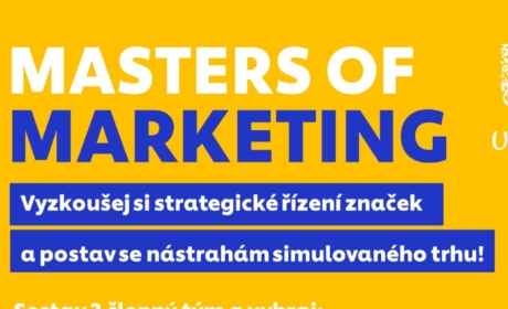 Otestujte své marketingové dovednosti v soutěži Masters of Marketing 2024