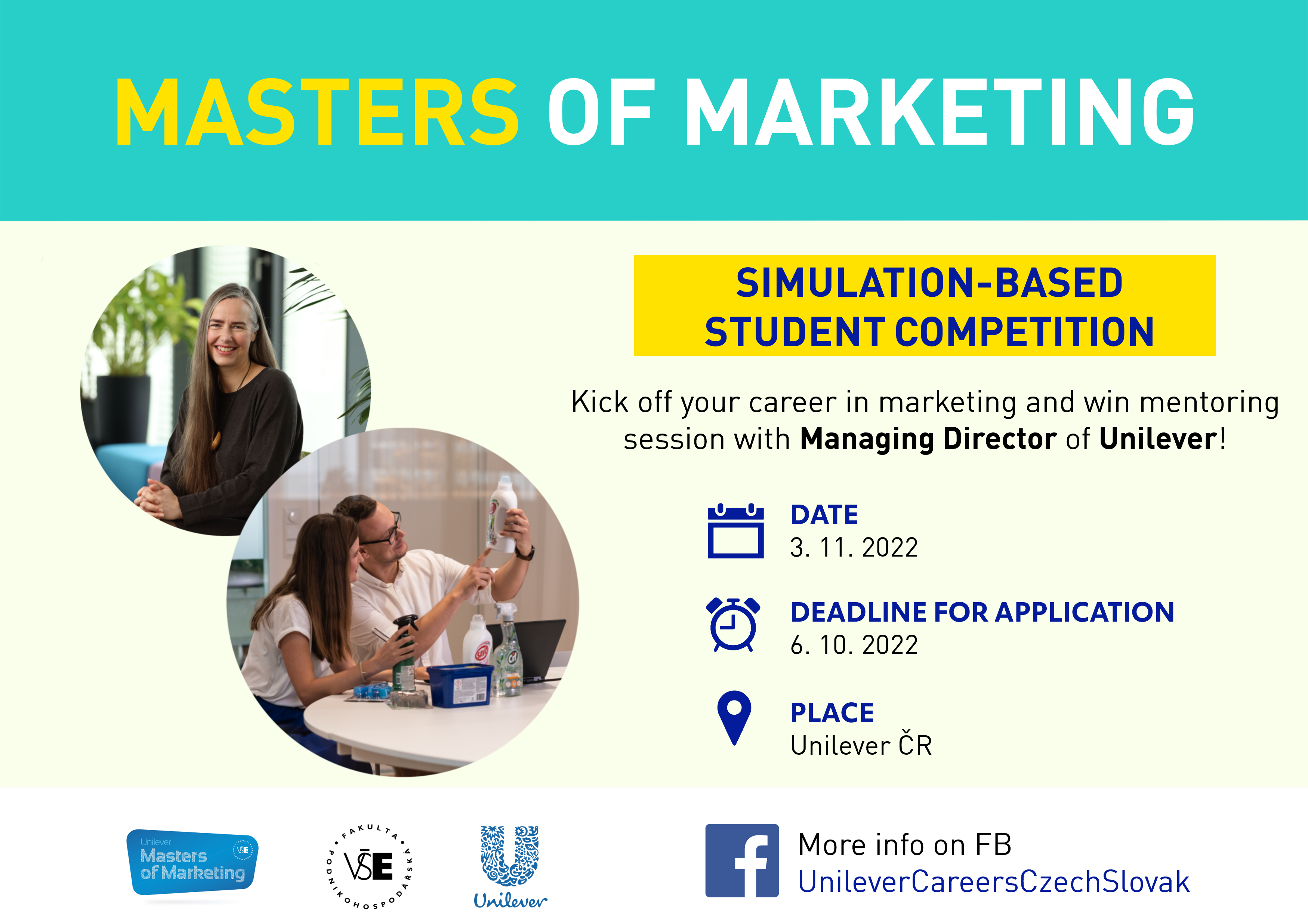 Otestujte své marketingové dovednosti v soutěži Masters of Marketing 2022